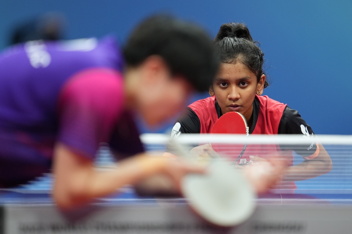 Taiwan vs India table tennis